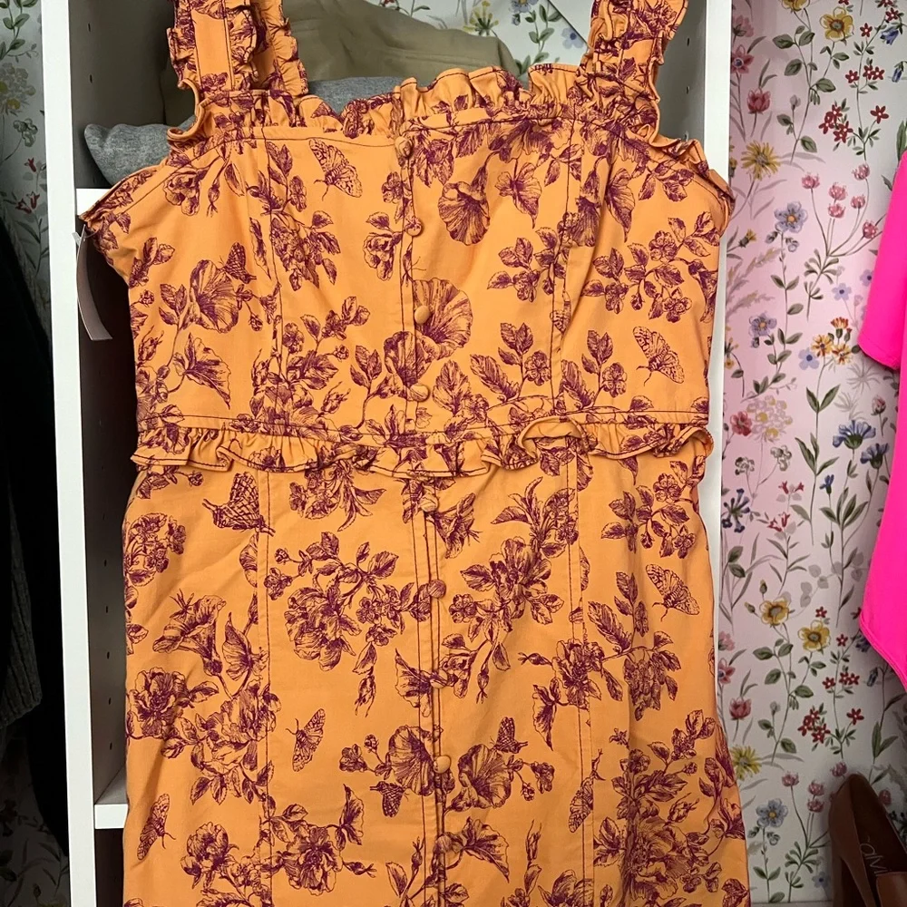 Anthropologie Floral Dres NWT - Picture 4 of 5